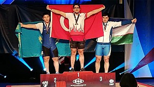 Rizeli Sporcu Halter'de Dünya Şampiyonu oldu