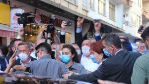 Meral Akşener'in Çayeli ziyareti de gergin geçti