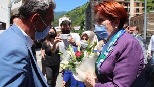Meral Akşener'in İkizdere ziyaretinde gerginlik
