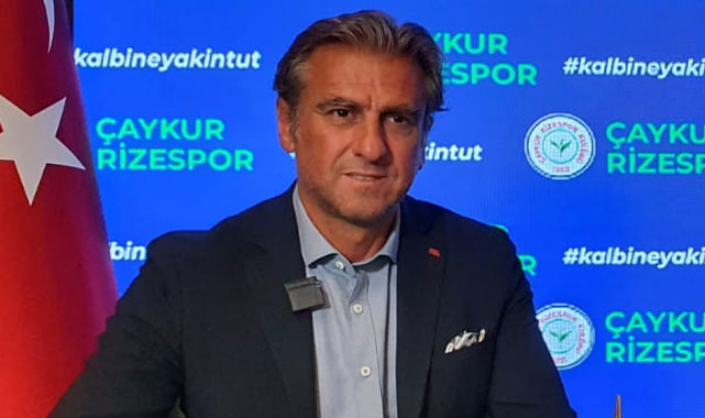 Hamzaoğlu: Rizespor’u güzel günlere ulaştırmayı hedefliyoruz