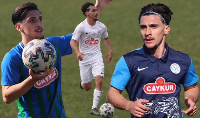 Rizespor'da genç yetenek Doğukan Tüfekçi profesyonel oldu