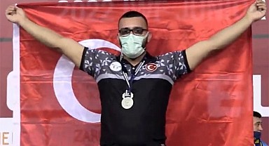 Rizesporlu Halterci Onur Demirci dünya 2.'si oldu