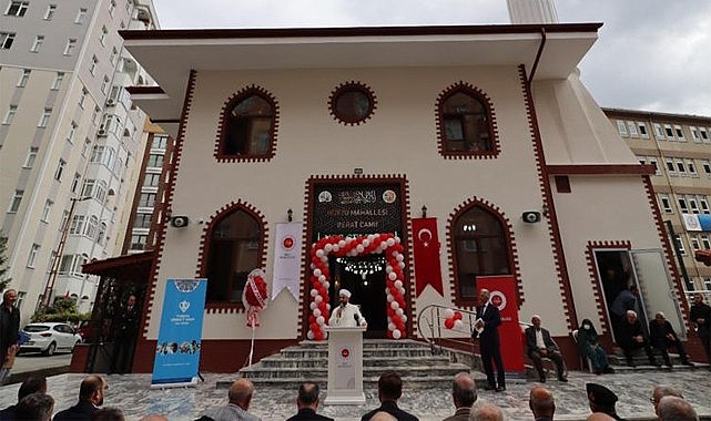 Müftü Mahallesi Berat Camii ibadete açıldı