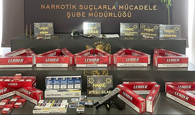 Rize'de uyuşturucu operasyonu: 4 kişi tutuklandı