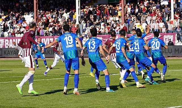 Rizespor galibiyeti yine koruyamadı