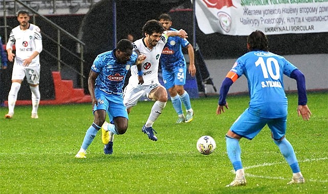 Çaykur Rizespor Kupa'da 5. Tura yükseldi