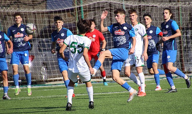 Çaykur Rizespor U19'dan 3 golle 3 puan