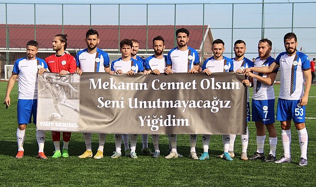 Rize Özel İdarespor, Yiğit Demirel'i unutmadı