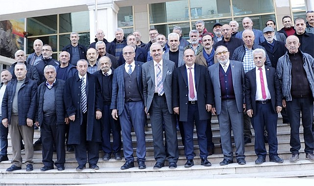 Rize'de Muhtarlar Birlik ve Dayanışma Toplantısı için Pazar'da bir araya geldi