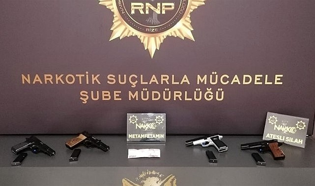 Rize'de yakalanan 2 uyuşturucu taciri tutuklandı