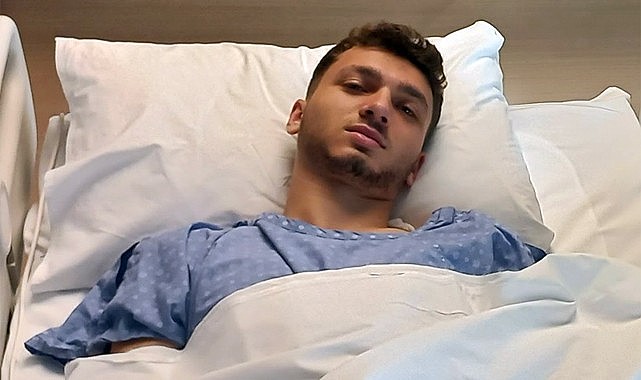 Rizesporlu genç futbolcu Remzi Kolcuoğlu ameliyat oldu