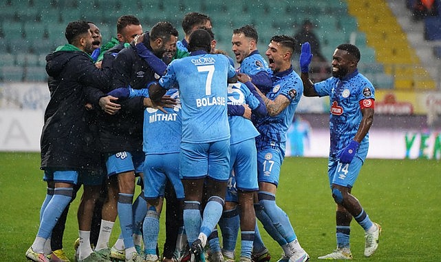 Çaykur Rizespor golleri ikinci yarıda yağdırdı: 4-2