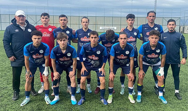Çaykur Rizespor U17 bocaladı ama mücadeleyi bırakmadı: 4-3