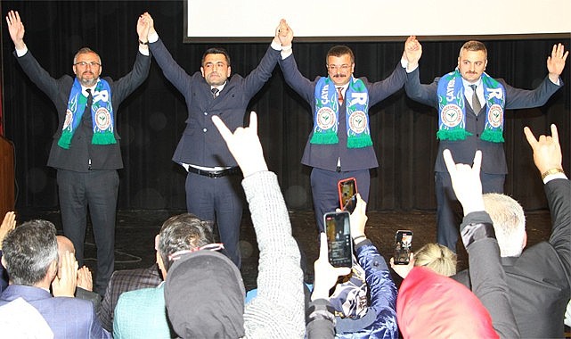 MHP Rize Adaylarını tanıttı