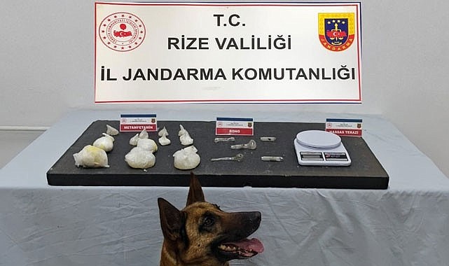 Rize Jandarmasından Uyuşturucu Tacirlerine ve Kaçakçılara darbe
