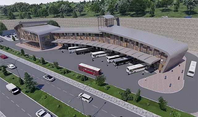 Rize'nin yeni şehirler arası otobüs terminali çalışmaları başladı