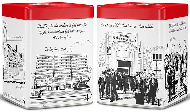 Çaykur'dan Cumhuriyetin 100. Yılına özel Çay