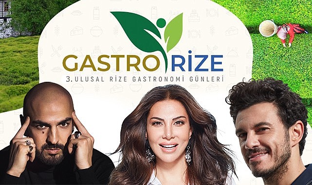 Ünlü sanatçılar GastroRize festivalinde sahne alacak