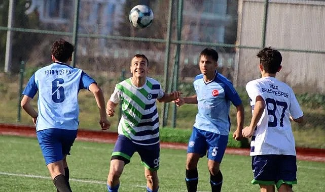 1918 Rize FK, U17 Liginde liderliği garantiledi