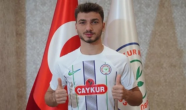 Rizesporlu genç Remzi Kolcuoğlu profesyonel oldu