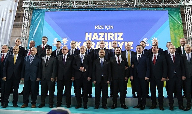 AK Parti Rize'de Belediye Başkan Adaylarını açıkladı