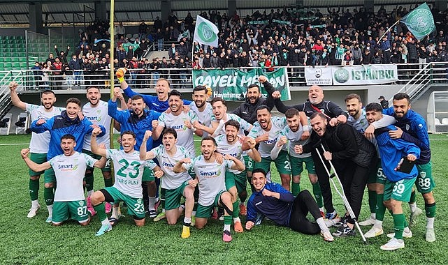Çayelispor'da Şampiyonluk yolunda önemli 3 puan
