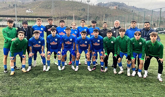 Karadeniz derbisi galibi Çaykur Rizespor U17 oldu