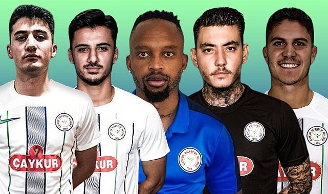Rizespor 1 oyuncuyla yollarını ayırdı, 4 oyuncuyu kiralık gönderdi
