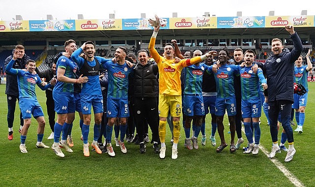 Çaykur Rizespor geriye düştüğü maçtan 3 puanı almayı başardı