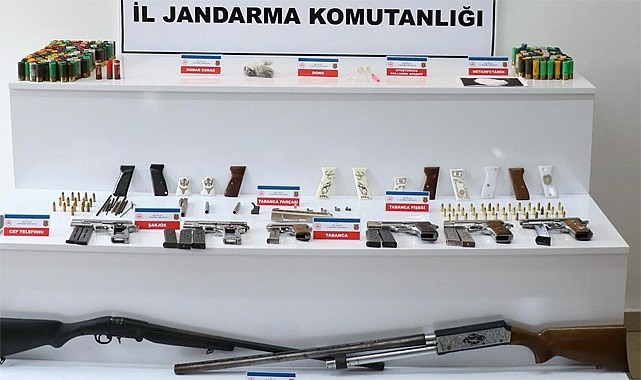 Derepazarı'nda ev değil mühimmat deposu çıktı