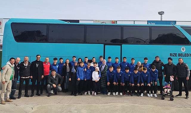 Rize Belediyespor U14 Bayburt'tan Şampiyon dönmek istiyor