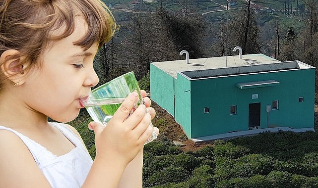 Rize İçmesuyu Projesi tamamlandı