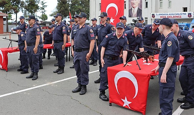 Rize'de 18 engelli bir gün de olsa Asker oldular