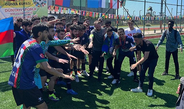 Rize'de Mini Dünya Kupası düzenlendi