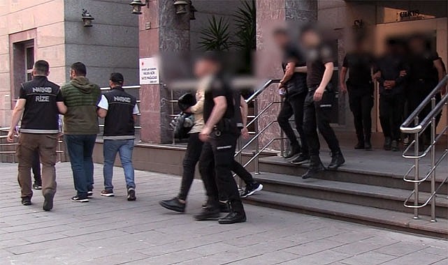 5 ilde dev uyuşturucu operasyonu: 18 kişi tutuklandı