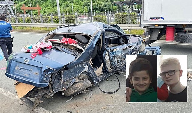 İyidere'de trafik kazası: Aynı aileden 3 kişi öldü, 2 yaralı