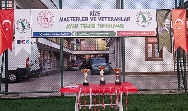 Rize'de Ayak Tenisi Turnuvası heyecanı başlıyor