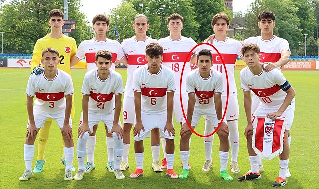 Rizesporlu Emir Bora Çoban U16 Millî Takımı'nın aday kadrosunda