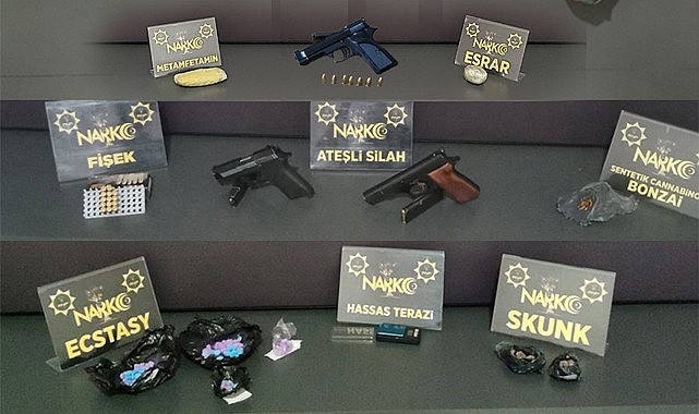 Rize'de uyuşturucuya geçit yok: 2 kişi tutuklandı