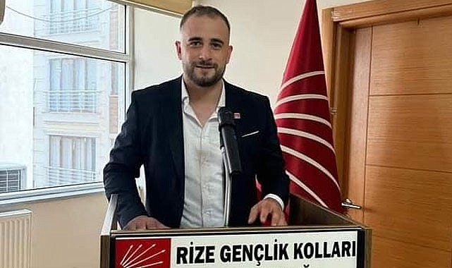 CHP Rize Gençlik Kolları'nda Topçu güven tazeledi