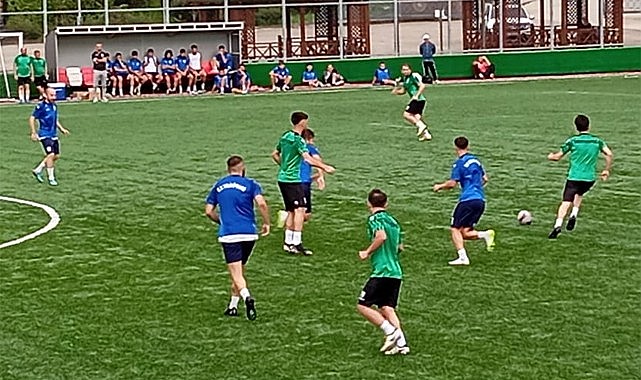 Veliköyspor, Güneysuspor ile hazırlandı