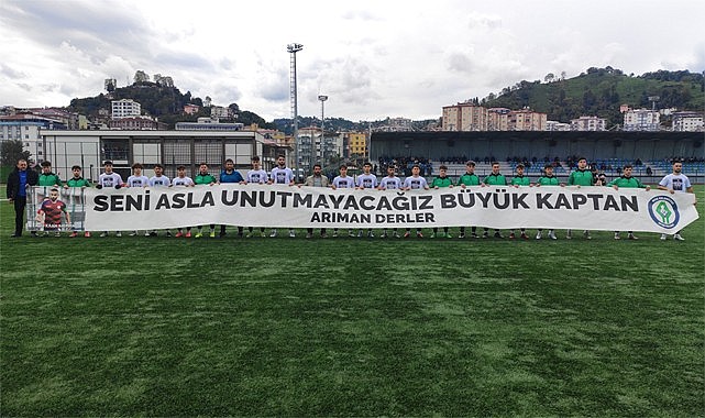 Rize Süper Amatör Ligi'nde Fatih Kaan Arıman Sezonu başladı