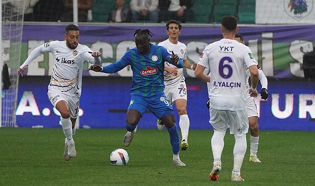 Çaykur Rizespor 5 hafta sonra 3 puana kavuştu