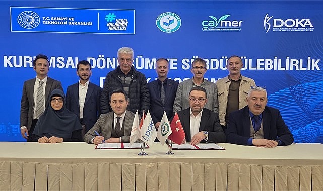 DOKA'dan ÇAYMER'e finansal destek