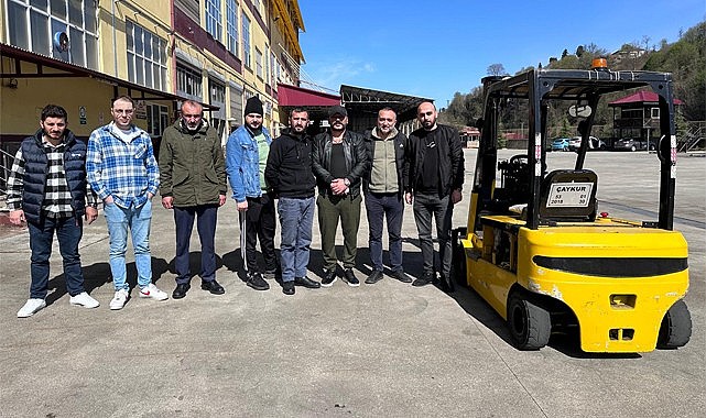 Rize Ticaret Borsası Forklift Operatörleri yetiştiriyor