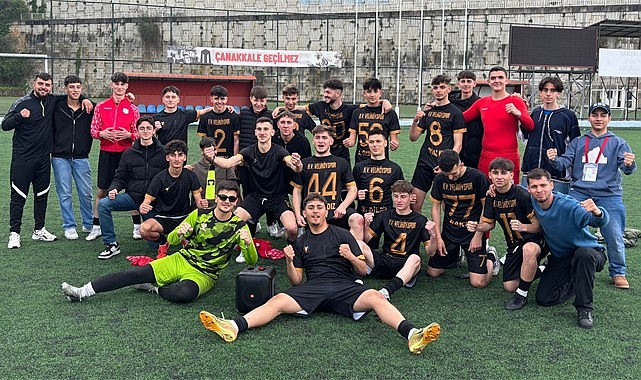 Veliköyspor U18 Bölge Şampiyonu oldu