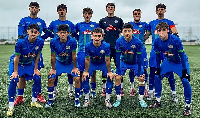 Çaykur Rizespor U16'dan Yomra'da 7-1'lik şov
