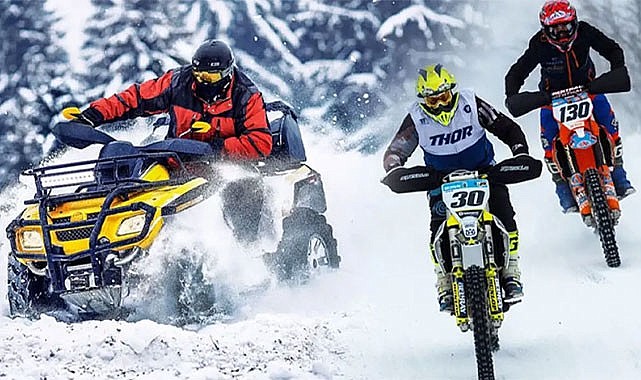 Rize, Dünya Kar Motosikleti Şampiyonası için gün sayıyor