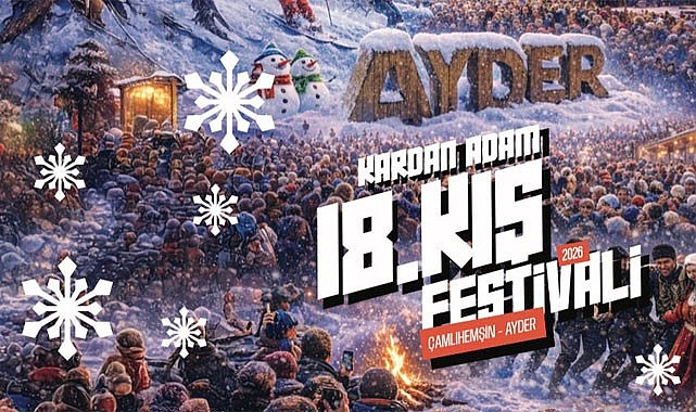 Ayder 18. Kardan Adam Festivali Coşkusu Başlıyor