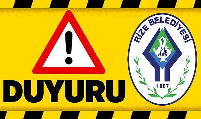 Rize'de şehir içi ulaşımda geçici düzenleme: Sefer saatleri değişti